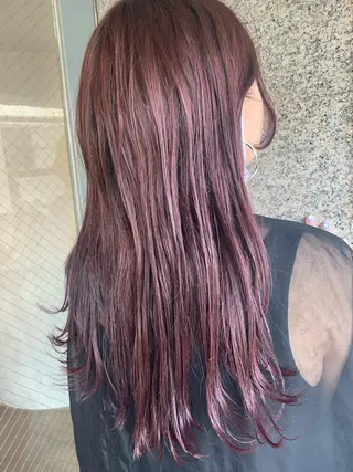 ロング カラー Lagom なかだのヘアスタイル