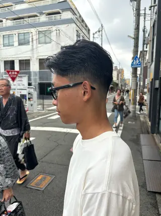 メンズ darts所属・マツダ レンのヘアスタイル