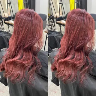 セミロング 髪質カラー特化 akiのヘアスタイル