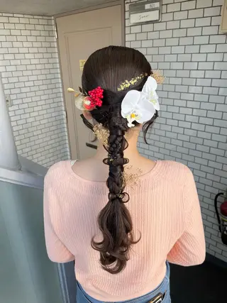 ヘアアレンジ 参列・イベントヘア♡ ゆいなのヘアスタイル