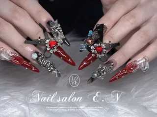 ネイル E.N🦋 長さ出し/持ち込みのネイルデザイン