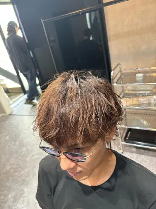 メンズ SALOWIN所属・美髪矯正/中華ウルフ 24h/高橋朋生のヘアスタイル