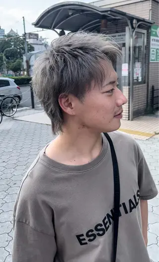 カラー メンズ AVANCE.難波 店長 松元のヘアスタイル