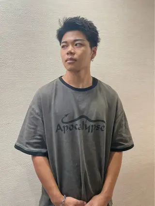 ショート メンズ grAt所属・森 真伊希のヘアスタイル