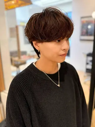 ショート LUAU HAKU所属・REN大阪梅田美容室 ショートパーマ特化のヘアスタイル