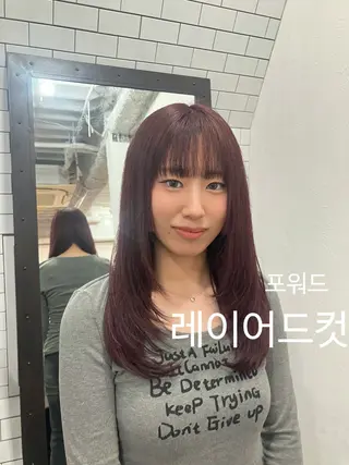 ロング 宮本 楓のヘアスタイル