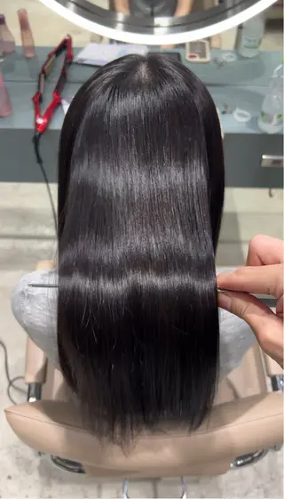 ミディアム ✨髪質改善 縮毛矯正 艶髪 立川 コウキ✨のヘアスタイル
