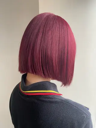 ショート カラー ヘアアレンジ キッズ 透明感カラー/推しカ ラー☁️JURAのヘアスタイル