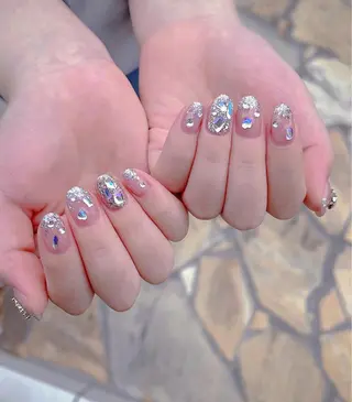 ミディアム めぐみのネイルサロン 惠のネイルデザイン