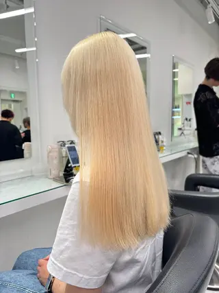 カラー La fith hair　pur茶屋町店所属・momoka/茶屋町 /艶髪カラーのヘアスタイル