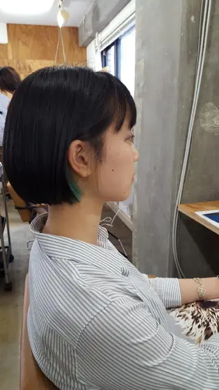 ショート カラー 🔳髪質改善🔳 岡本陽のヘアスタイル