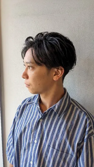 ショート メンズ Russo(ルッソ)所属・こにし/蒲生四丁目 /髪質改善/スパのヘアスタイル