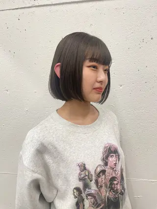 ショート カラー suzu 🤍 【 grace 】のヘアスタイル