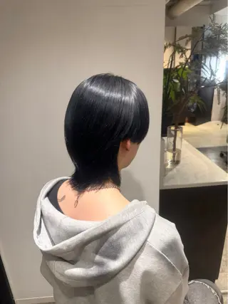 ショート カラー メンズ SALOWIN 原宿 IL Salice所属・MIMI🌻໋᳝݊ 個性派カラー⑅ ⸝꙳のヘアスタイル