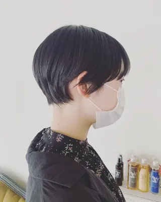 ショート 毛利 萌生のヘアスタイル