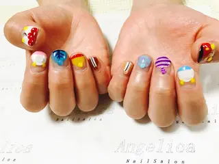 ネイル Angelica ネイリストのネイルデザイン