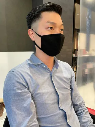 ショート メンズ メンズヘア特化 崎田 成人のヘアスタイル