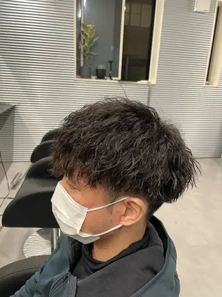 ショート パーマ メンズ HARU🐬メンズ 美容師🐬のヘアスタイル