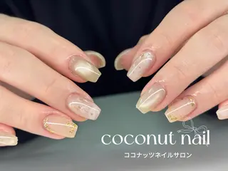 ネイル 神田 ココナッツのネイルデザイン