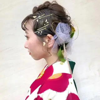 ヘアアレンジ ボブ美容師 /馬場 翼のヘアスタイル