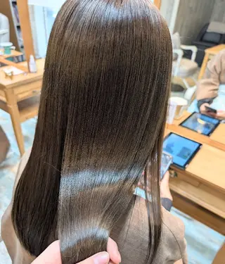 セミロング 似合わせカット🫶 得意です　曽根田のヘアスタイル