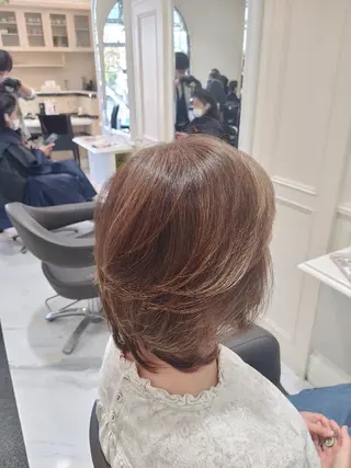 ミディアム 中村 裕昭のヘアスタイル