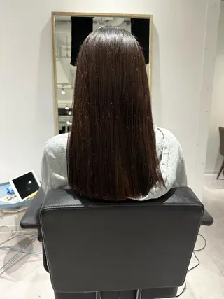 ロング 艶カラー/韓国風ヘア 🐈‍⬛sofy🐾のヘアスタイル