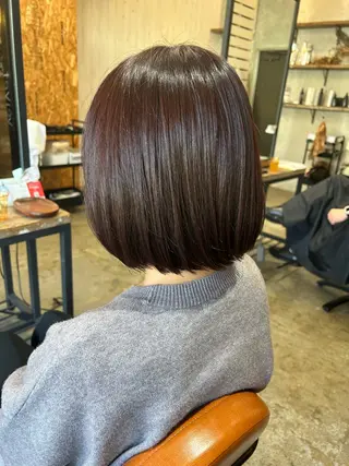 カラー Velvet所属・森本 輝星のヘアスタイル