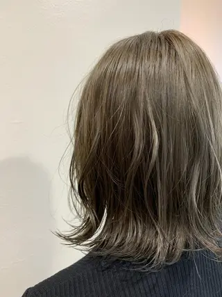 ミディアム カラー ヘアアレンジ 山崎 澪 レイヤーカット/大宮のヘアスタイル