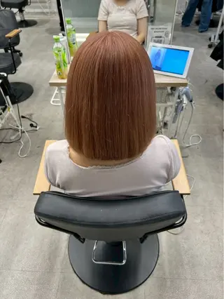 ショート カラー himari💜 暖色カラー/レイヤーのヘアスタイル