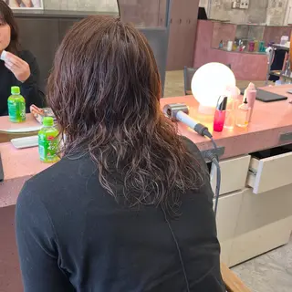 セミロング カラー パーマ 小木曽智美 /ボブ/ショートのヘアスタイル