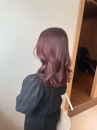 ミディアム カラー Osoko Hiyoriのヘアスタイル