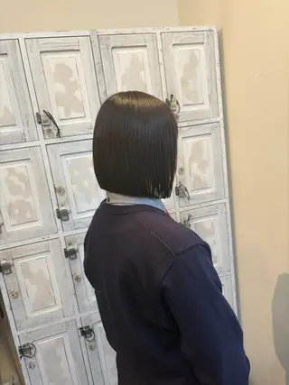 ショート ルプラボウ/中村潤菜 /ボブヘアのヘアスタイル