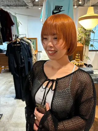 ショート カラー Hayashi Shioriのヘアスタイル