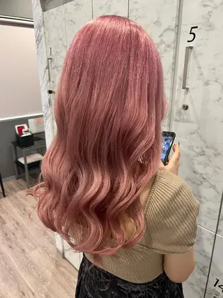 ロング カラー 原田 英希のヘアスタイル