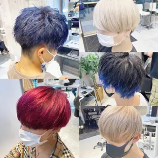 メンズ 💛ムラ修正ブリーチ 💛YUUのヘアスタイル