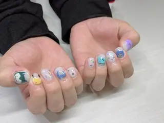 メンズ ネイル 🐕‍🦺Yappy 💗A-tanのネイルデザイン