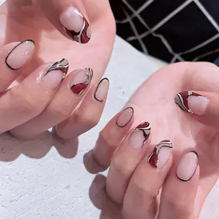 ネイル nail&eyelash mate所属・京都/東向日/桂 ayumiのネイルデザイン