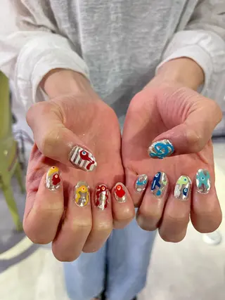 ネイル 小川 柚香のネイルデザイン