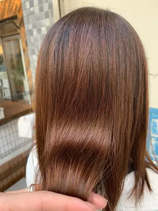 セミロング 髪質改善/縮毛矯正/ 廣瀬のヘアスタイル