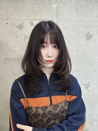 ミディアム Hinane ‪❤︎‬のヘアスタイル