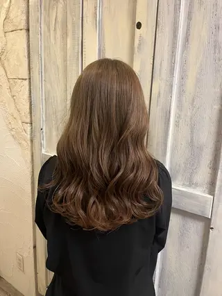 ロング カラー le paradis まおのヘアスタイル