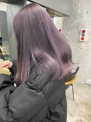 ロング カラー レイヤー/柔色 カラー/SAkiのヘアスタイル