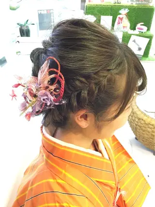 ショート ミディアム カラー ヘアアレンジ ハイトーン特化🤍 浦住のヘアスタイル