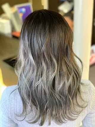 セミロング カラー LAFF難波店所属・✂️大門 巧✂️ LAFF難波店のヘアスタイル