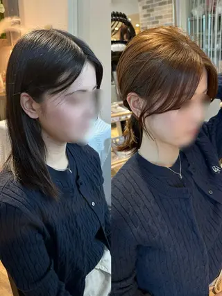 ミディアム 市原 大翼のヘアスタイル