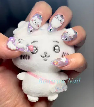 ネイル Bow wow Nail さや🧸のネイルデザイン