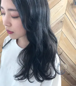 ロング カラー hair salon Ranun髪質改善のヘアスタイル