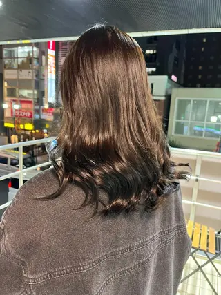 カラー カットパーマ 🌀あさみのヘアスタイル