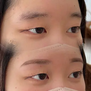 アイブロウ 岩崎 朋美のマツエク・マツパデザイン